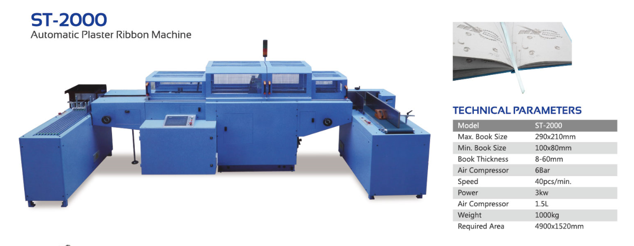 Machine &agrave; ruban en pl&acirc;tre