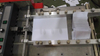 Machine à plier le papier avec pli croisé