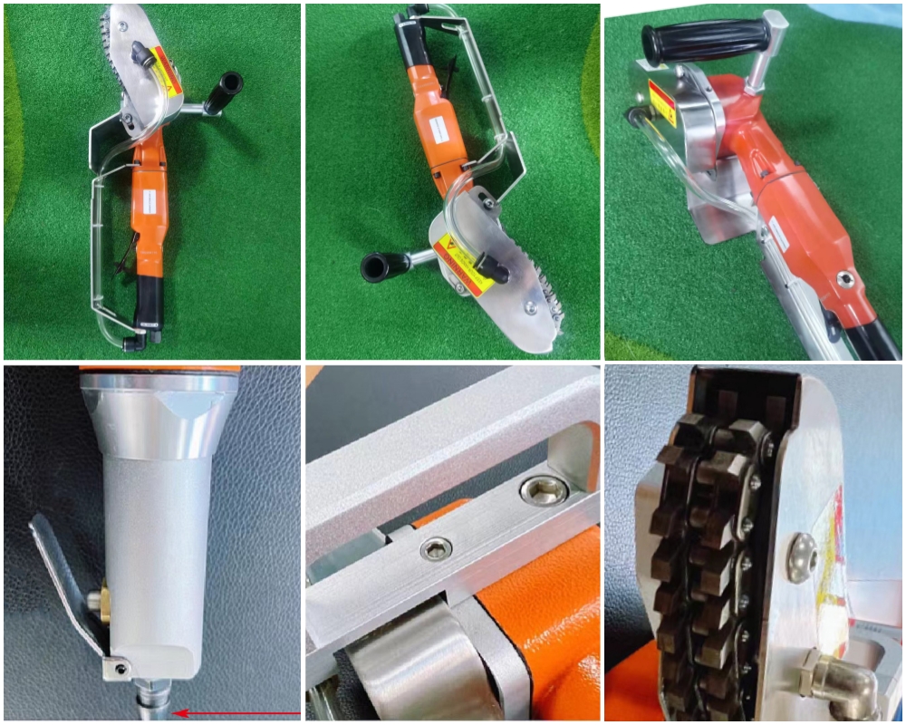 Machine de d&eacute;capage du papier manuel