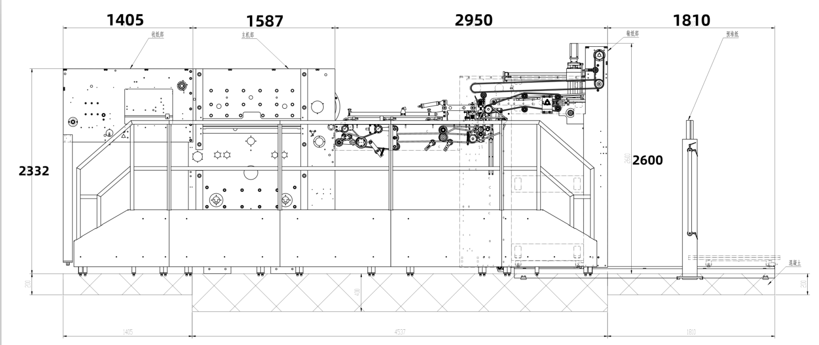 Machine de coupe et de pain automatique