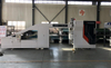Machine de stratification de flûte Litho 5 pli automatique Trois en un