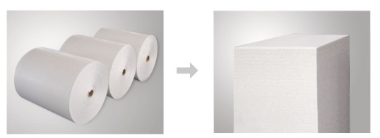 Machine de sheeter en papier