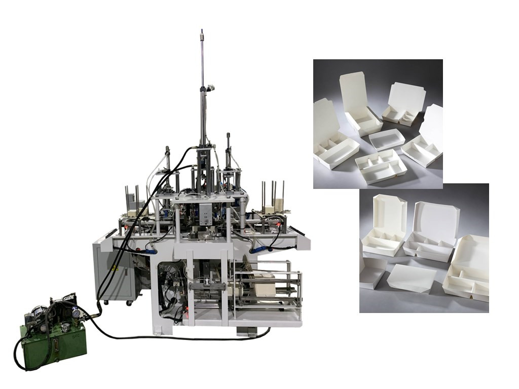 Machine de formation de bo&icirc;te &agrave; lunch du compartiment