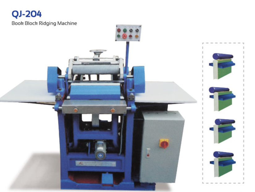 Machine de cr&ecirc;te de blocs de livres