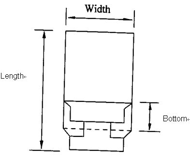 Sac en papier faisant la machine