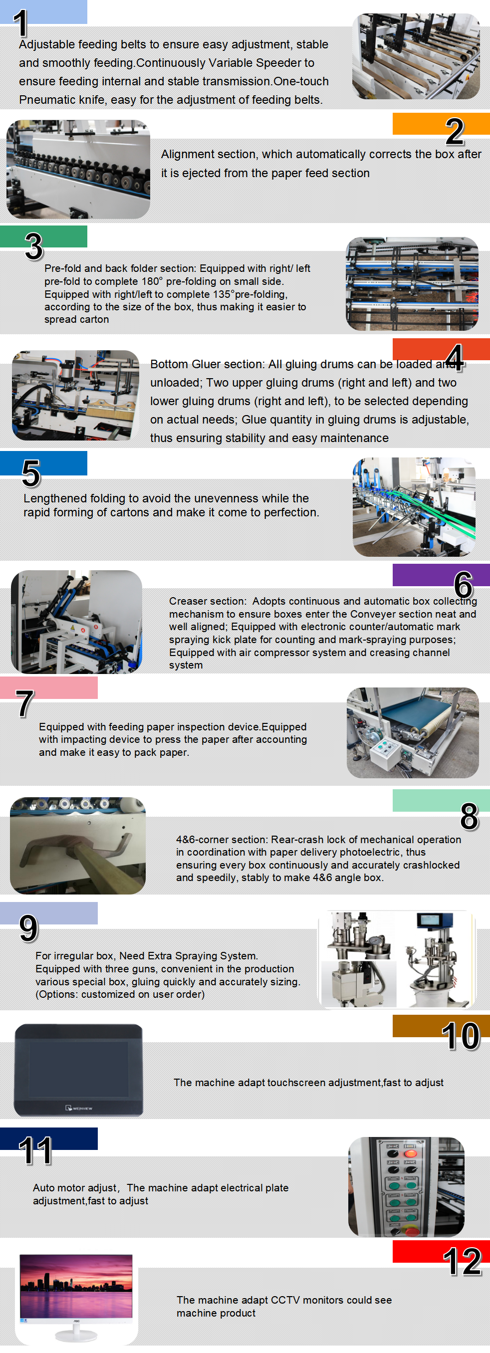 Machine &agrave; gluer &agrave; haute vitesse &agrave; haute vitesse &agrave; haute vitesse &agrave; haute vitesse